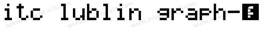 itc lublin graph字体转换